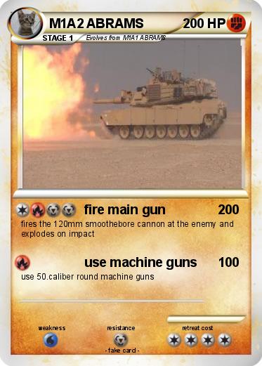 Pokemon M1A2 ABRAMS
