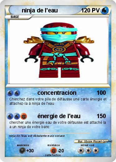 Pokemon ninja de l'eau