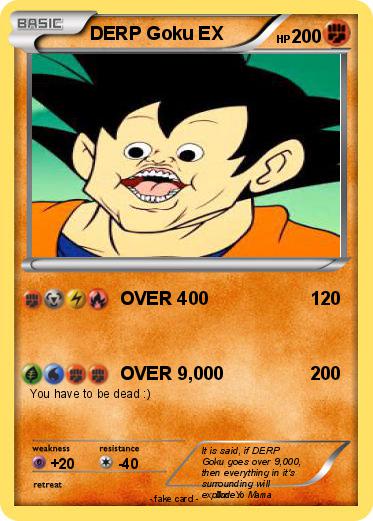 Pokemon DERP Goku EX