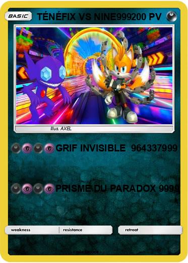 Pokemon TÉNÉFIX VS NINE999