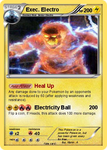 Pokemon Exec. Electro