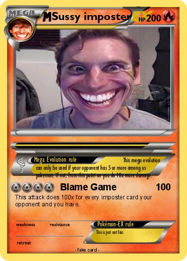 Pokemon Sussy imposter