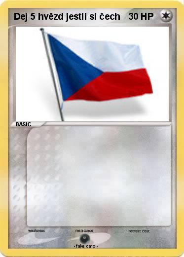 Pokemon Dej 5 hvězd jestli si čech