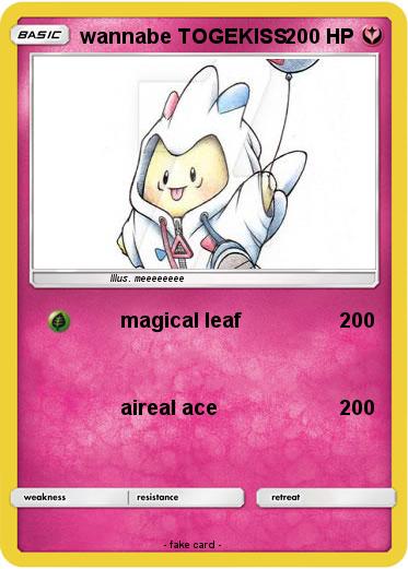 Pokemon wannabe TOGEKISS