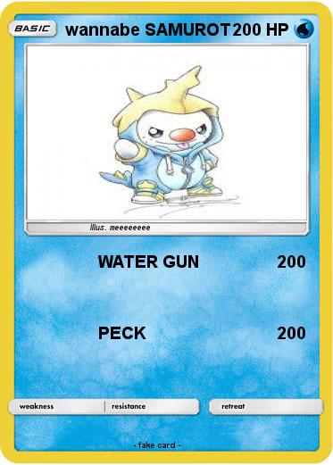 Pokemon wannabe SAMUROT