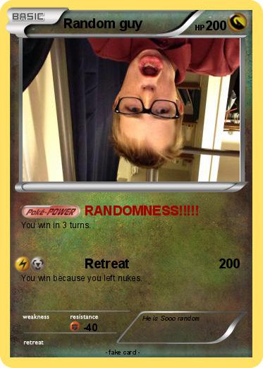Pokemon Random guy