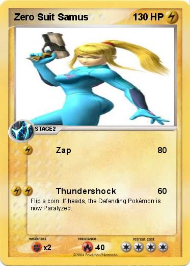 Pokemon Zero Suit Samus