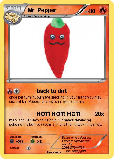 Pokemon Mr. Pepper