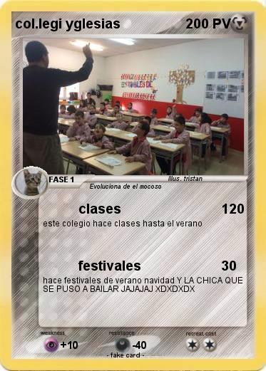 Pokemon col.legi yglesias