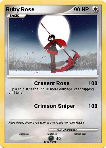 Pokemon Ruby Rose
