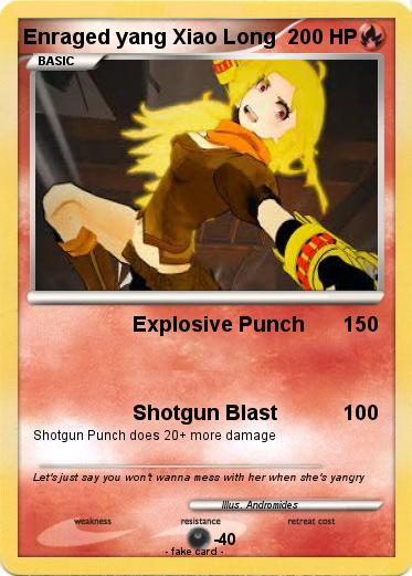 Pokemon Enraged yang Xiao Long