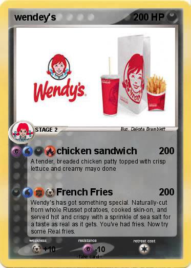 Pokemon wendey's