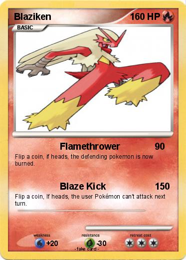 Pokemon Blaziken