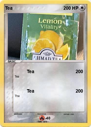 Pokemon Tea