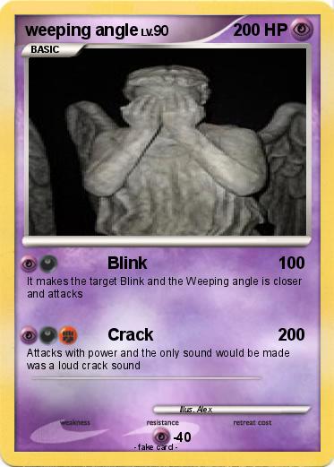 Pokemon weeping angle