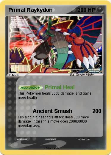 Pokemon Primal Raykydon