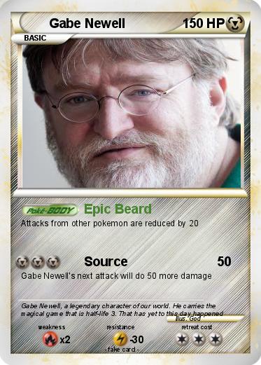 Pokemon Gabe Newell