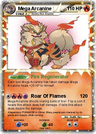 Pokemon Mega Arcanine