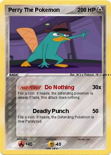 Pokemon Perry The Pokemon