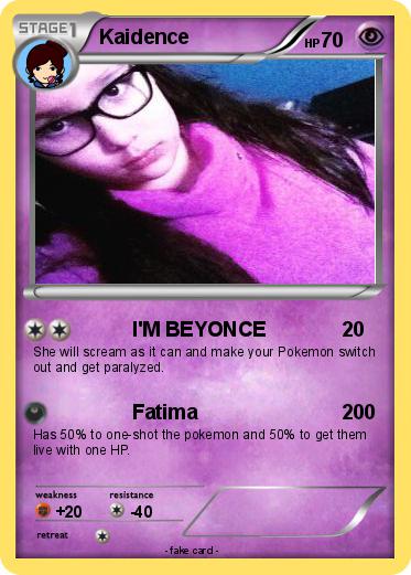 Pokemon Kaidence
