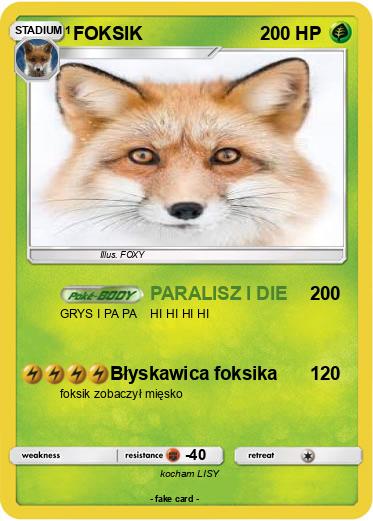 Pokemon FOKSIK