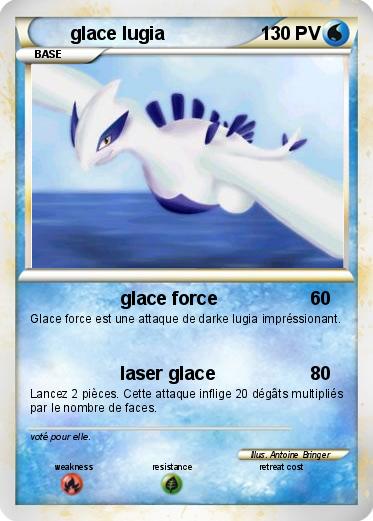 Pokemon glace lugia
