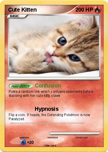Pokemon Cute Kitten