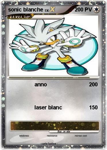 Pokemon sonic blanche