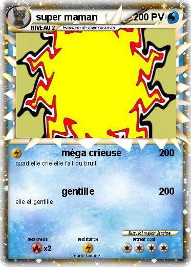 Pokemon super maman