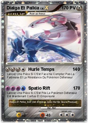 Pokemon Dialga Et Palkia