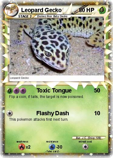 Pokemon Leopard Gecko