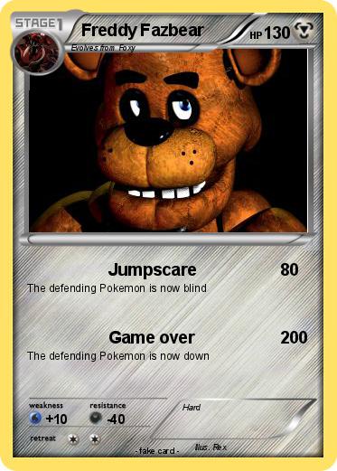 Pokemon Freddy Fazbear