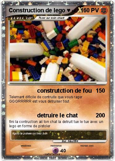 Pokemon Construction de lego ♥
