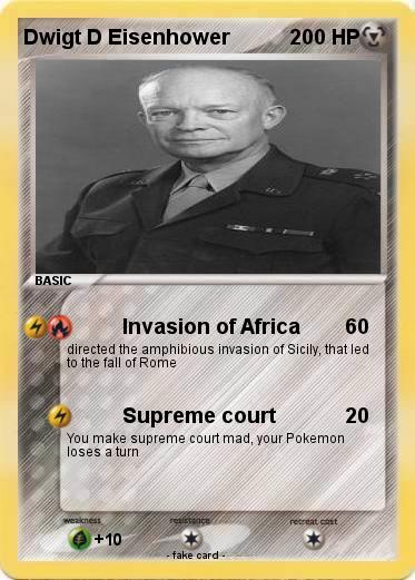 Pokemon Dwigt D Eisenhower