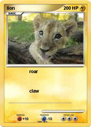 Pokemon lion