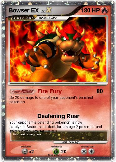Pokemon Bowser EX
