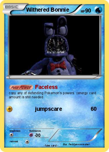 Pokemon Withered Bonnie