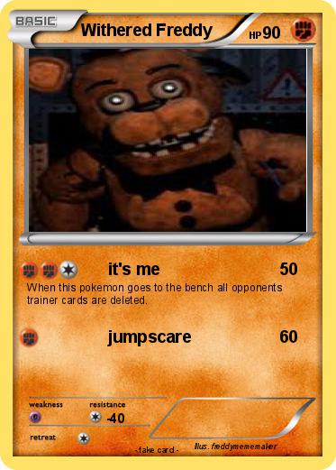 Pokemon Withered Freddy