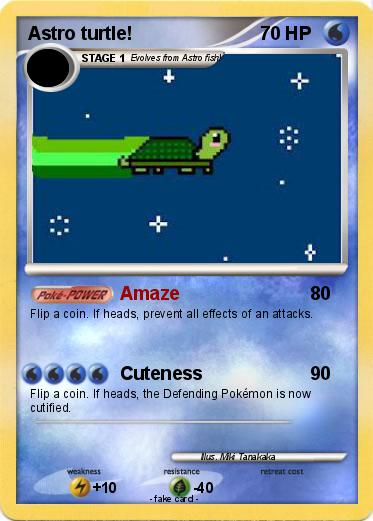 Pokemon Astro turtle!