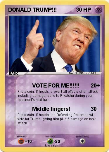 Pokemon DONALD TRUMP!!!