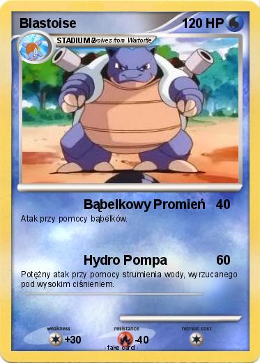 Pokemon Blastoise