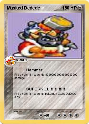 Pokemon Masked Dedede