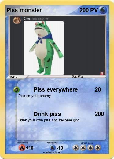 Pokemon Piss monster