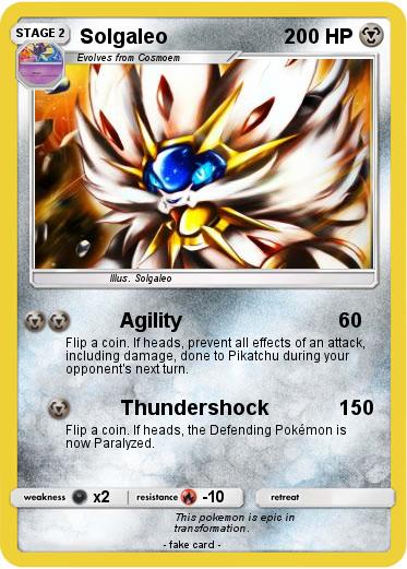 Pokemon Solgaleo