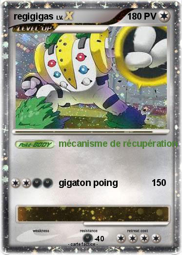Pokemon regigigas