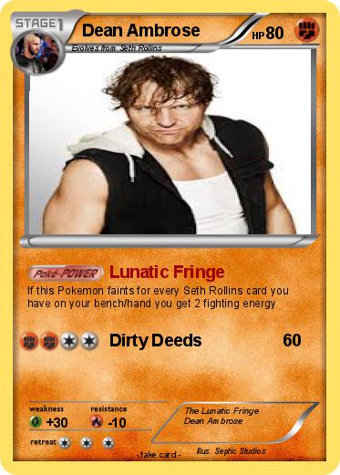 Pokemon Dean Ambrose