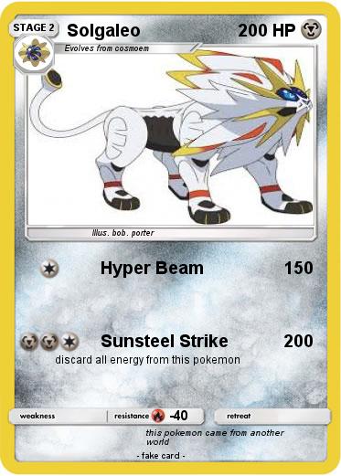 Pokemon Solgaleo