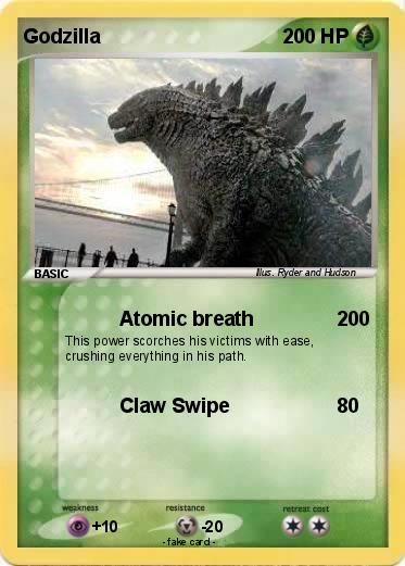 Pokemon Godzilla