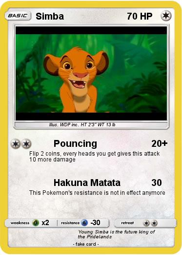Pokemon Simba