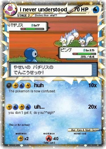 Pokemon i never understood